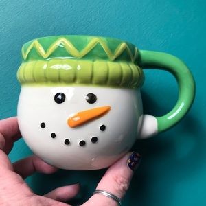 Cute Figural SNOWMAN MUG